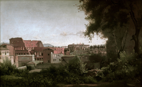 Bild-Nr: 30008875 Colosseum from Farnesian Gardens / 1826 Erstellt von: Corot, Jean Baptiste Camille