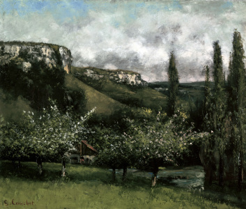 Bild-Nr: 30008951 Gustave Courbet / Apple Orchard Erstellt von: Courbet, Gustave