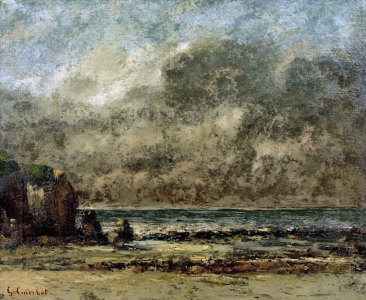 Bild-Nr: 30009005 G.Courbet / Seascape. The Calm / 1865/67 Erstellt von: Courbet, Gustave