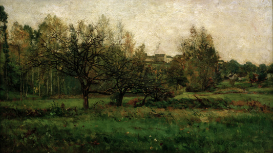 Bild-Nr: 30009039 C.F.Daubigny, Orchard in autumn Erstellt von: Daubigny, Charles-François