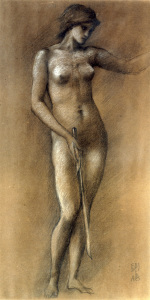 Bild-Nr: 30009058 E.Burne-Jones / Life Drawing / Minerva Erstellt von: Burne-Jones, Edward