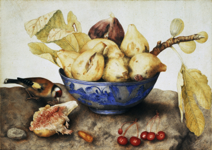 Bild-Nr: 30009130 G.Garzoni / Bowl with Figs / c.1650 Erstellt von: Garzoni, Giovanna