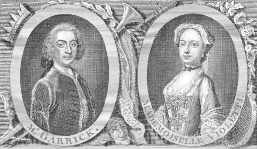 Bild-Nr: 30009196 David Garrick a. Mlle Violetti / Hogarth Erstellt von: Hogarth, William