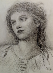 Bild-Nr: 30009226 E.Burne-Jones, Study  for 'Wine of Circe Erstellt von: Burne-Jones, Edward