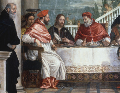 Bild-Nr: 30009367 P.Veronese / Banquet of Gregory th.Great Erstellt von: Veronese, Paolo