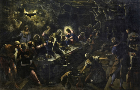 Bild-Nr: 30009451 Tintoretto, Abendmahl Erstellt von: Tintoretto, Jacopo