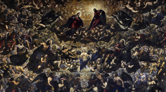 Bild-Nr: 30009543 Tintoretto, Paradies, Ausschnitt Erstellt von: Tintoretto, Jacopo