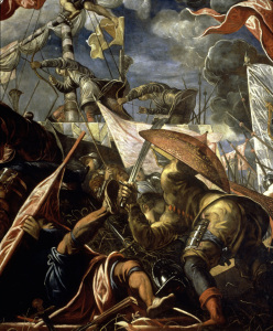Bild-Nr: 30009559 Victory at Argenta 1482 / Tintoretto Erstellt von: Tintoretto, Jacopo