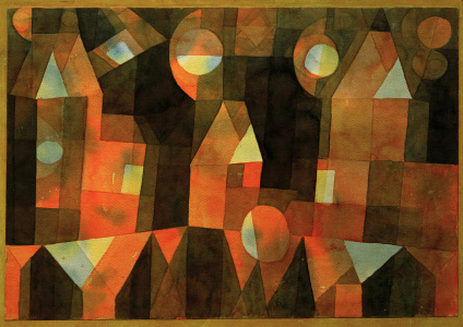 Bild-Nr: 30009602 P.Klee, Houses by the Bridge / 1922 Erstellt von: Klee, Paul