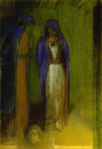 Bild-Nr: 30009698 O.Redon, Salome / Drawing / c.1893 Erstellt von: Redon, Odilon