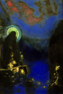 Bild-Nr: 30009762 O.Redon, Virgin in Glory / Pastel Erstellt von: Redon, Odilon