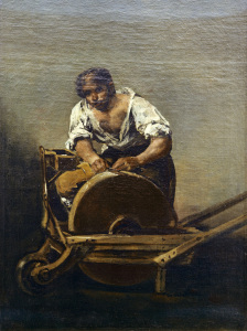 Bild-Nr: 30009835 Goya, Knife Grinder / Paint./ c.1808/12 Erstellt von: Goya, Francisco de