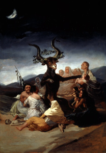 Bild-Nr: 30009923 F.de Goya / The Witches' Sabbath Erstellt von: Goya, Francisco de