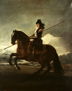 Bild-Nr: 30009953 F.de Goya, Picador on Horseback / Paint. Erstellt von: Goya, Francisco de