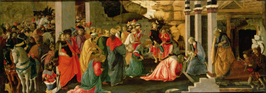 Bild-Nr: 31000101 Adoration of the Magi, c.1470 Erstellt von: Botticelli, Sandro