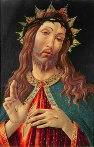 Bild-Nr: 31000102 Ecce Homo, or The Redeemer, c.1474 Erstellt von: Botticelli, Sandro