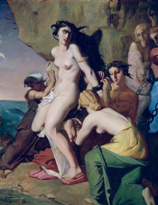 Bild-Nr: 31000212 Andromeda Tied to the Rock by the Nereids, 1840 Erstellt von: Chasseriau, Theodore