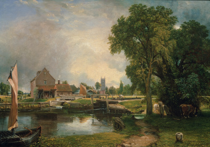 Bild-Nr: 31000224 Dedham Lock and Mill, 1820 Erstellt von: Constable, John