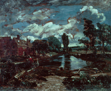 Bild-Nr: 31000227 Flatford Mill from a Lock on the Stour, c.1811 Erstellt von: Constable, John