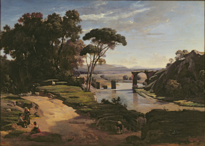 Bild-Nr: 31000284 The Bridge at Narni, c.1826-27 Erstellt von: Corot, Jean Baptiste Camille