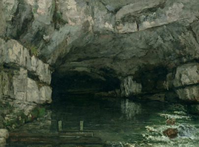 Bild-Nr: 31000312 The Grotto of the Loue, 1864 Erstellt von: Courbet, Gustave