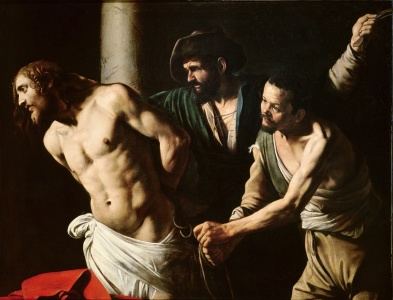 Bild-Nr: 31000326 The Flagellation of Christ, c.1605-7 Erstellt von: da Caravaggio, Michelangelo Merisi