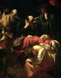 Bild-Nr: 31000328 The Death of the Virgin, 1605-06 Erstellt von: da Caravaggio, Michelangelo Merisi