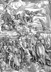 Bild-Nr: 31000389 The Babylonian Whore from the 'Apocalypse' or 'The Revelations of St. John the D Erstellt von: Dürer, Albrecht
