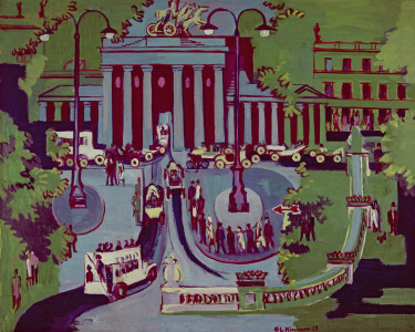 Bild-Nr: 31000397 The Brandenburg Gate, Berlin, 1929 Erstellt von: Ernst Ludwig Kirchner