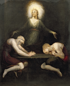 Bild-Nr: 31000433 The Appearance of Christ at Emmaus, 1792 Erstellt von: Füssli, Johann Heinrich d.J.