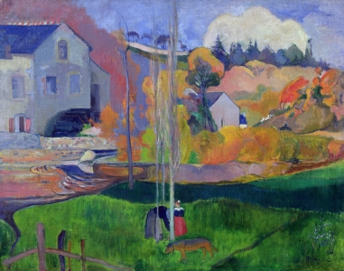Bild-Nr: 31000465 Brittany Landscape: the David Mill, 1894 Erstellt von: Gauguin, Paul