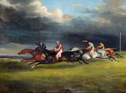 Bild-Nr: 31000507 The Epsom Derby, 1821 Erstellt von: Géricault, Théodore