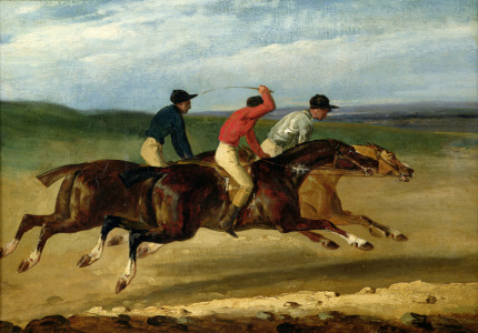 Bild-Nr: 31000508 The Horse Race Erstellt von: Géricault, Théodore
