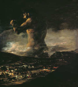 Bild-Nr: 31000551 The Colossus, c.1808 Erstellt von: Goya, Francisco de