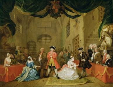 Bild-Nr: 31000648 The Beggar's Opera, Scene III, Act XI, 1729 Erstellt von: Hogarth, William