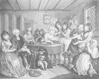 Bild-Nr: 31000665 A Harlot's Progress, plate VI, The Funeral Erstellt von: Hogarth, William