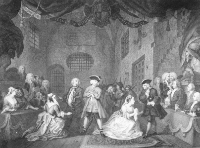 Bild-Nr: 31000669 The Beggar's Opera, Scene III, Act XI, c.1728 Erstellt von: Hogarth, William