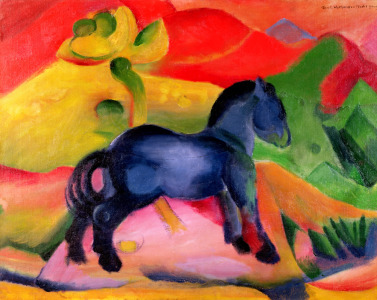 Bild-Nr: 31000793 Little Blue Horse, 1912 Erstellt von: Marc, Franz