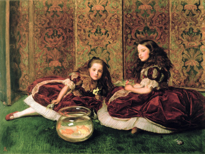 Bild-Nr: 31000803 Leisure Hours, 1864 Erstellt von: Millais, Sir John Everett