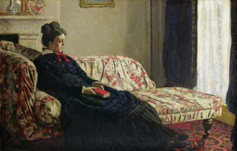 Bild-Nr: 31000826 Meditation, or Madame Monet on the Sofa, c.1871 Erstellt von: Monet, Claude