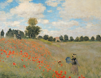 Bild-Nr: 31000844 Wild Poppies, near Argenteuil , 1873 Erstellt von: Monet, Claude