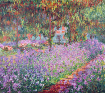 Bild-Nr: 31000867 The Artist's Garden at Giverny, 1900 Erstellt von: Monet, Claude