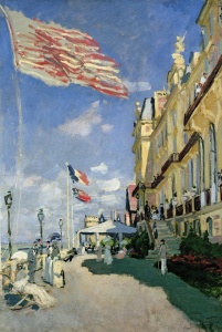 Bild-Nr: 31000873 The Hotel des Roches Noires at Trouville, 1870 Erstellt von: Monet, Claude