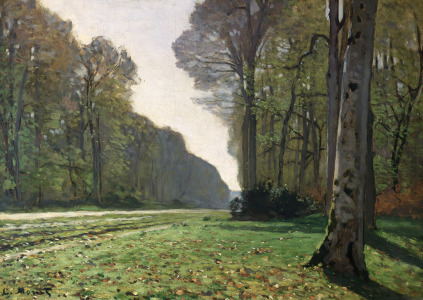 Bild-Nr: 31000882 The Road to Bas-Breau, Fontainebleau , c.1865 Erstellt von: Monet, Claude