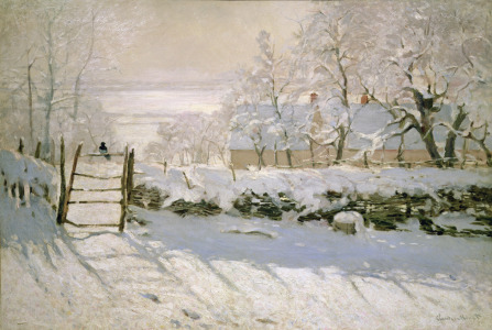 Bild-Nr: 31000885 The Magpie, 1869 Erstellt von: Monet, Claude