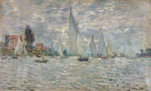 Bild-Nr: 31000893 The Boats, or Regatta at Argenteuil, c.1874 Erstellt von: Monet, Claude