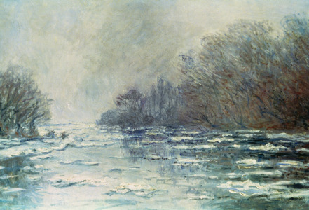 Bild-Nr: 31000900 The Break up at Vetheuil, c.1883 Erstellt von: Monet, Claude