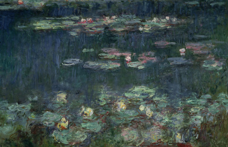 Bild-Nr: 31000907 Waterlilies: Green Reflections, 1914-18 Erstellt von: Monet, Claude