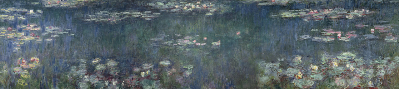 Bild-Nr: 31000911 Waterlilies: Green Reflections, 1914-18 Erstellt von: Monet, Claude