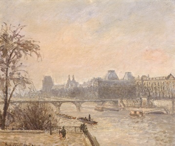 Bild-Nr: 31000984 The Seine and the Louvre, 1903 Erstellt von: Pissarro, Camille